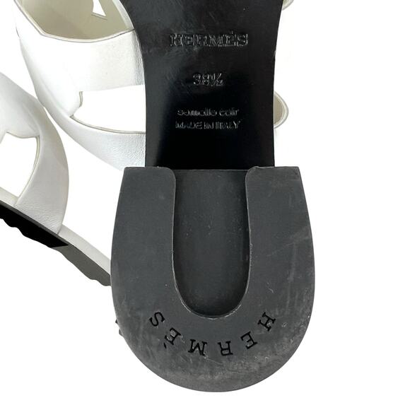 Hermes Grace Leather Mules - Picture 6 of 8